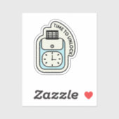 Time to Unlock Digital Aufkleber (Blatt)