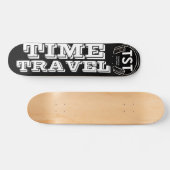 TIME TRAVEL Skateboard, 7¾ Zoll Deck Skateboard (Horizontal)