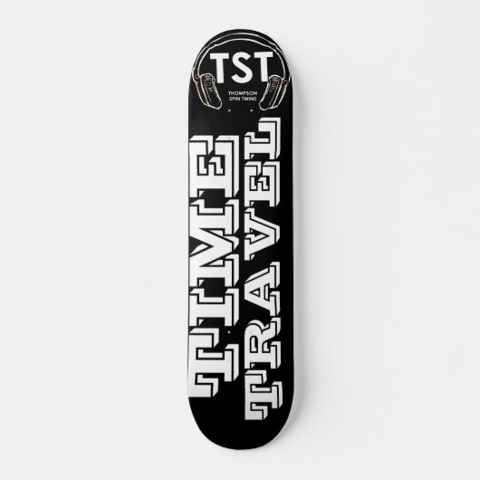 TIME TRAVEL Skateboard, 7¾ Zoll Deck Skateboard (Vorne)
