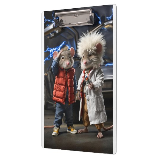 Time-Traveling Mice: Back to the Future Klemmbrett (Links)