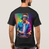 "Time-Travelling DJ T - Shirt Collection" (Rückseite)