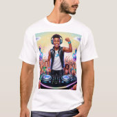 "Time-Travelling DJ T - Shirt Collection" (Vorderseite)