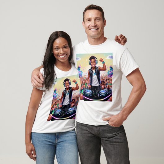 "Time-Travelling DJ T - Shirt Collection" (Unisex)
