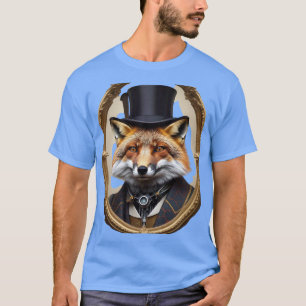 👑 Time-Travelling Fox Majesty T-Shirt