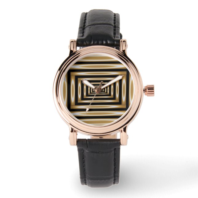 TIME TUNNEL WATCH ARMBANDUHR (Vorderseite)