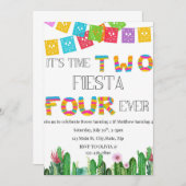 Time Two Fiesta 2009 Einladung zum Geburtstag (Vorne/Hinten)