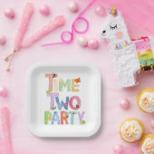 Time Two Party Paper Teller ,Bug Thema 2. Geburtst (Party)