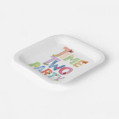 Time Two Party Paper Teller ,Bug Thema 2. Geburtst (Gewinkelt)