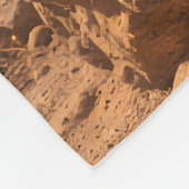 Time waits for desert clock fleece blanket de (Ecke)