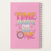 Time Waits For No One Motivational Spiral Notebook Notizblock (Rückseite)