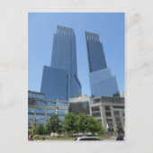 Time Warner Center Columbus Circle New York City Postkarte (Vorderseite)