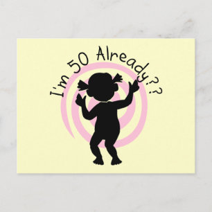 Time Warp 50 Bereits Shirts und Geschenke Postkarte