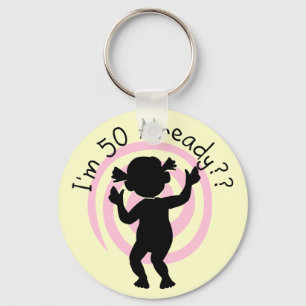 Time Warp 50 Bereits Shirts und Geschenke Schlüsselanhänger