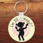 Time Warp 50 Bereits Shirts und Geschenke Schlüsselanhänger (Vorderseite)