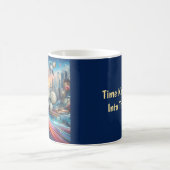 Time Warp Road Reise Kaffeetasse (Mittel)