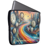Time Warp Road Reise Laptopschutzhülle (Vorne Rechts)