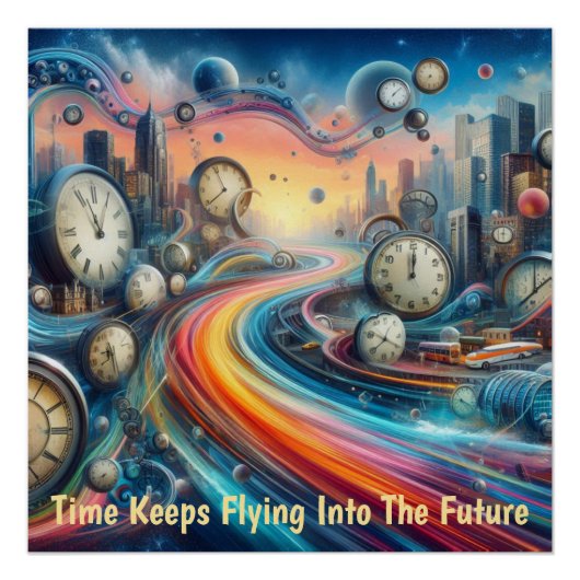 Time Warp Road Reise Poster (Vorderseite)