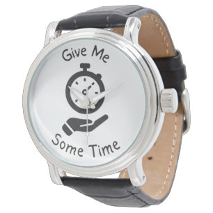 Time Watch - Humorvolle Wecker Neuvermählten-Gesch Armbanduhr