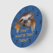 Time What's That Then Wall Clock Runde Wanduhr (Winkel)