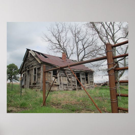 "TIME WORN" by Cr Sinclair Poster (Vorne)