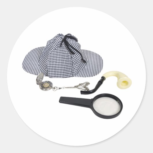 TimeForDetective050110 Runder Aufkleber (Vorderseite)