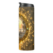 Timekeeper Raven – Gothic Clockwork  Thermosbecher (Nach rechts gedreht)