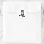 TimeLegalServices093009 Runder Aufkleber (Tasche)