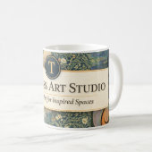 Timeless Art Studio Kaffeetasse (VorderseiteRechts)