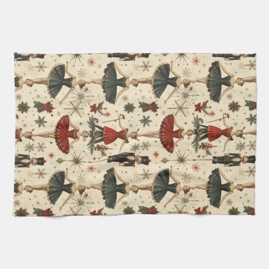 Timeless Ballerina  Geschirrtuch (Horizontal)