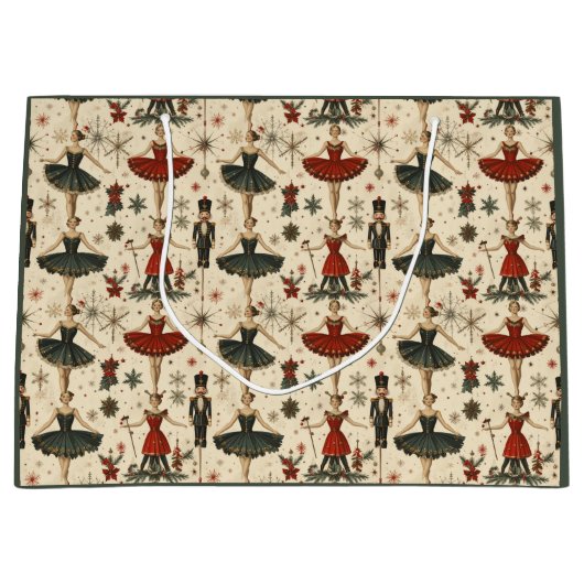 Timeless Ballerine   Große Geschenktüte (Vorderseite)