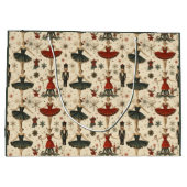 Timeless Ballerine   Große Geschenktüte (Rückseite)