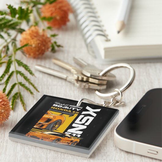 Timeless Beauty – Honda NSX Sweater Schlüsselanhänger (Vorderseite rechts)