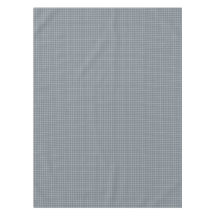 Timeless Blue Kariert Round Throw Pillow