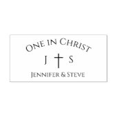 Timeless Catholic Monogrammed Permastempel (Design)