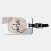 Timeless Celebration Phrase in Arabic Calligraphy Gepäckanhänger (Vorderseite horizontal)