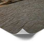 Timeless Charm of Staithes Harbour Poster (Ecke)