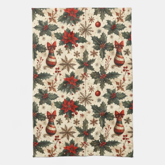 Timeless Christmas Geschirrtuch (Vertikal)