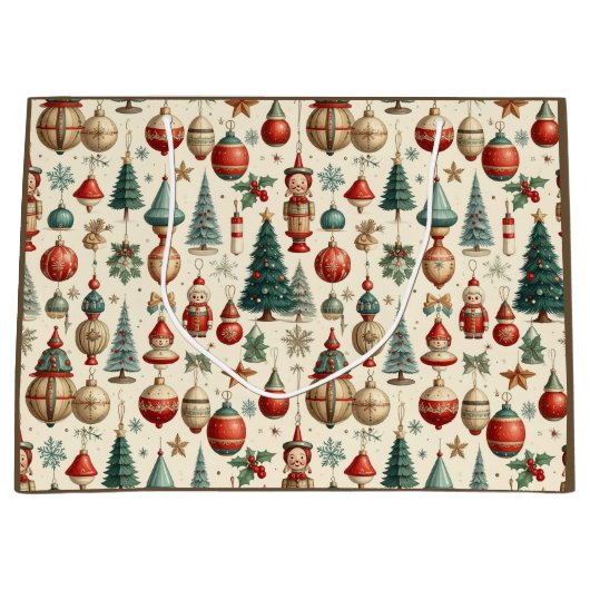 Timeless Christmas Toys Große Geschenktüte (Vorderseite)