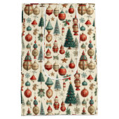 Timeless Christmas Toys Mittlere Geschenktüte (Rückseite)