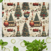 Timeless Christmas Vibes Geschirrtuch (Gefaltet)