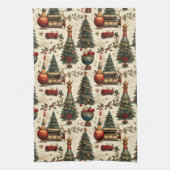 Timeless Christmas Vibes Geschirrtuch (Vertikal)