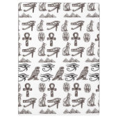 Timeless Egyptian Antiquities Digital Patterns Klemmbrett (Rückseite)