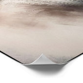 Timeless Elegance In Smoky Portrait Poster (Ecke)