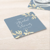 Timeless Floral Symphony Brautparty Rechteckiger Pappuntersetzer (angewinkelt)