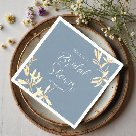 Timeless Floral Symphony Brautparty Serviette