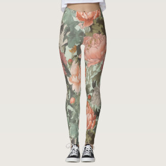 Timeless Floral Waltz | Taoismus für Meditation | Leggings