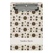 Timeless Florals Mini Klemmbrett (Vorderseite)