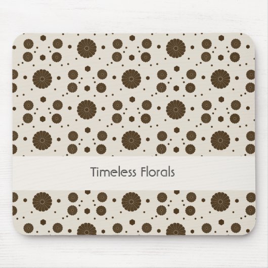 Timeless Florals Mousepad (Vorne)
