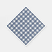 Timeless Gingham Navy Serviette (Ecke)