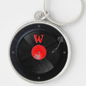 Timeless Groove Turntable Keychain Schlüsselanhänger (Vorne)